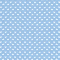 Classiques ~ Hearts ~ Small White Hearts  on  Light Blue ~ Sevenberry  