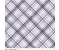 Notting Hill By Amy Smart ~ Riley Blake Designs ~ Plaid Blue