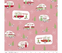 Christmas Adventure ~ Beverly McCullough ~ Riley Blake Designs ~ Main ~ Peony