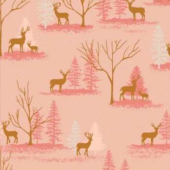 Cozy and Magical ~ Art Gallery Fabrics ~ Dear In Winterland