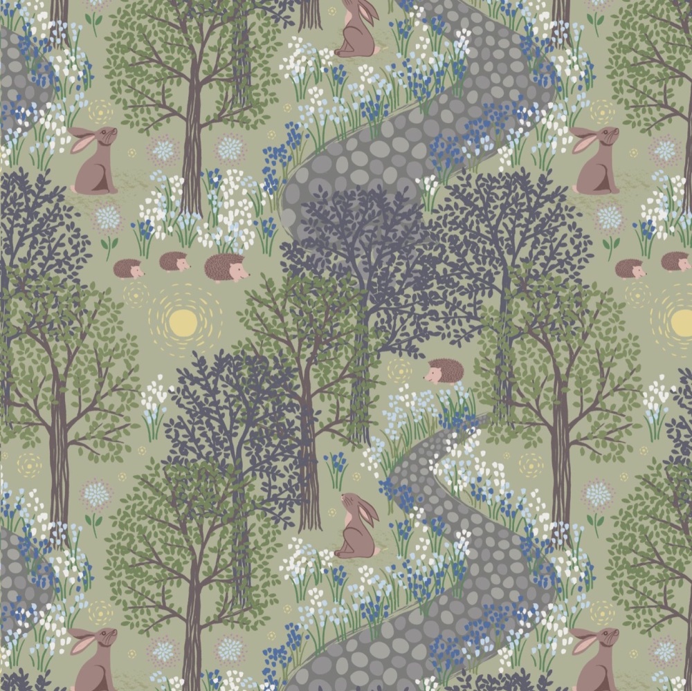 Bluebell Wood ~ Reloved ~ Lewis and Irene ~ Bluebell Wood ~ Sage