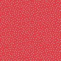 Say It With a Stitch ~ Mandy Shaw ~ Henry Glass  ~ White Dots on Red