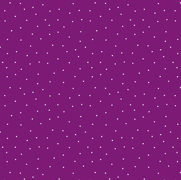 Pindots ~ Wilmington Prints ~ Mulberry/White