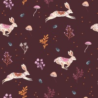 Maple Woods ~ Sarah Knight ~ Dashwood Studio ~ Rabbits  ~ Purple