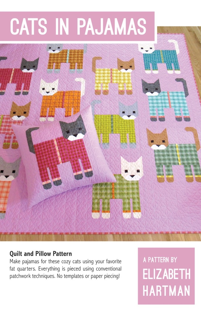 Cats in Pajamas Quilt Pattern ~ Elizabeth Hartman