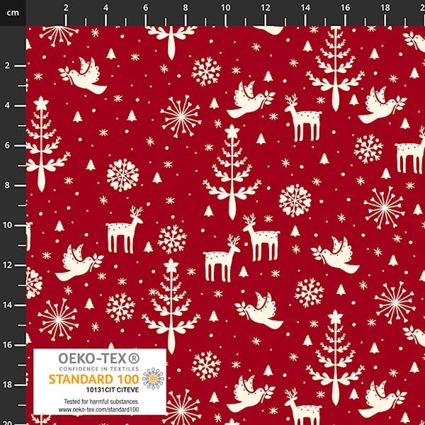 Nordic Noel ~ Stof Fabrics ~ Forest