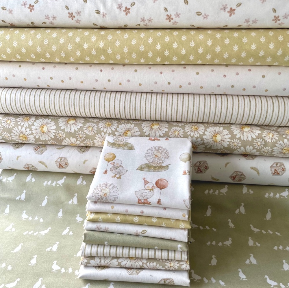 Tiny Waddles ~ Jessica Yonlo ~ Figo ~ Fat Quarter Bundle ( 8 in total)