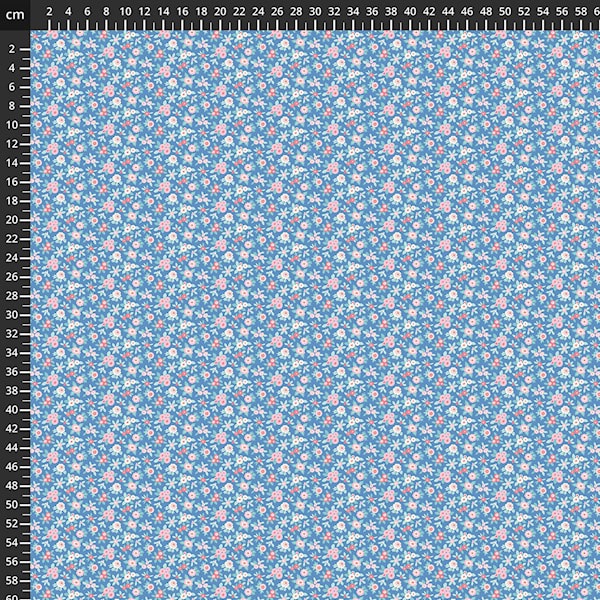 Floral Romance ~ Pippa Shaw ~ Figo ~ Japonica in Blue