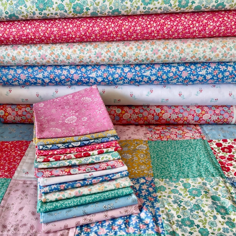 Floral Romance by Pippa Shaw for Figo ~ Fat Quarter Bundle