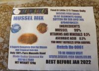 Mussel MIx 5 x 120g packs