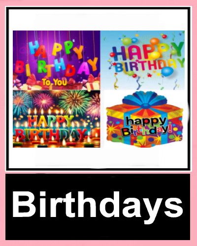 Birthdays