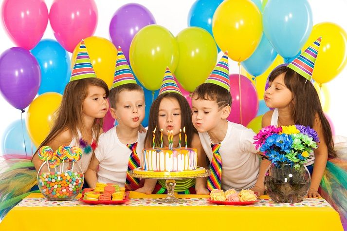 A Full Set Of Six Birthday Mats