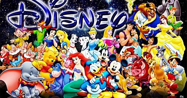 A full Set of 6 Disney Characters Set One
