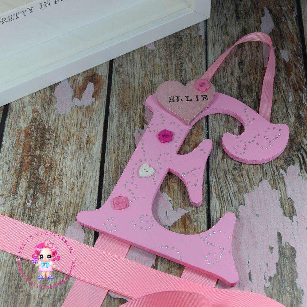 <!-- 002 -->Bowtiful Single Letter Bow Holders