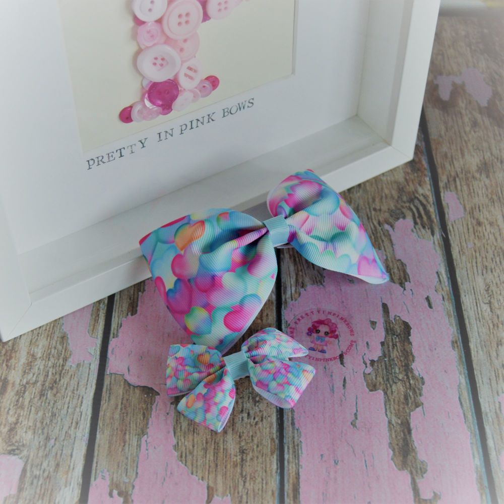 Pony set ~ Hearts Bows on Croc