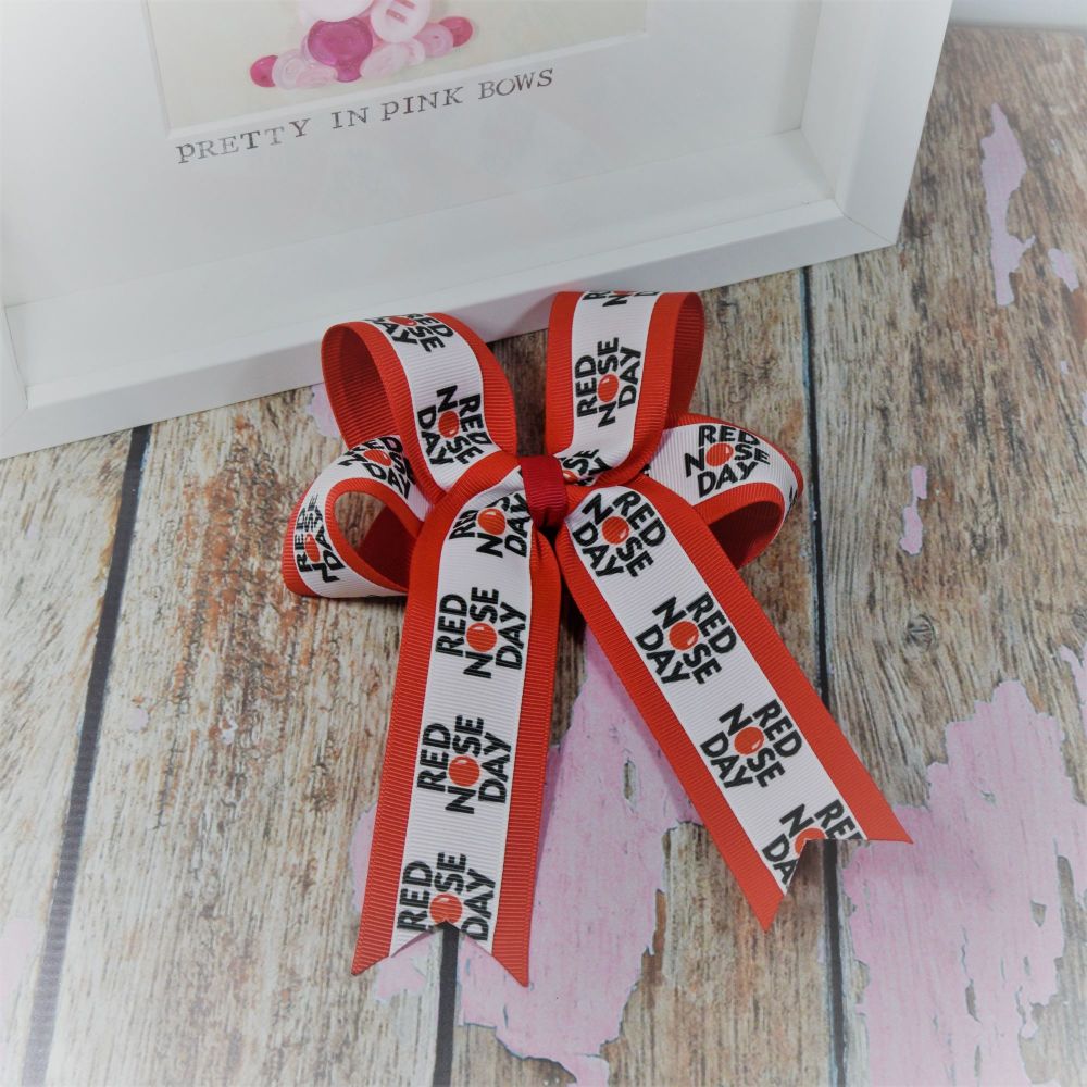 Red Nose Day Minnie Bows