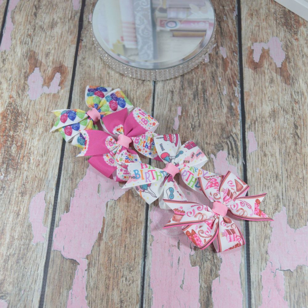 Birthday Bow Pinwheel