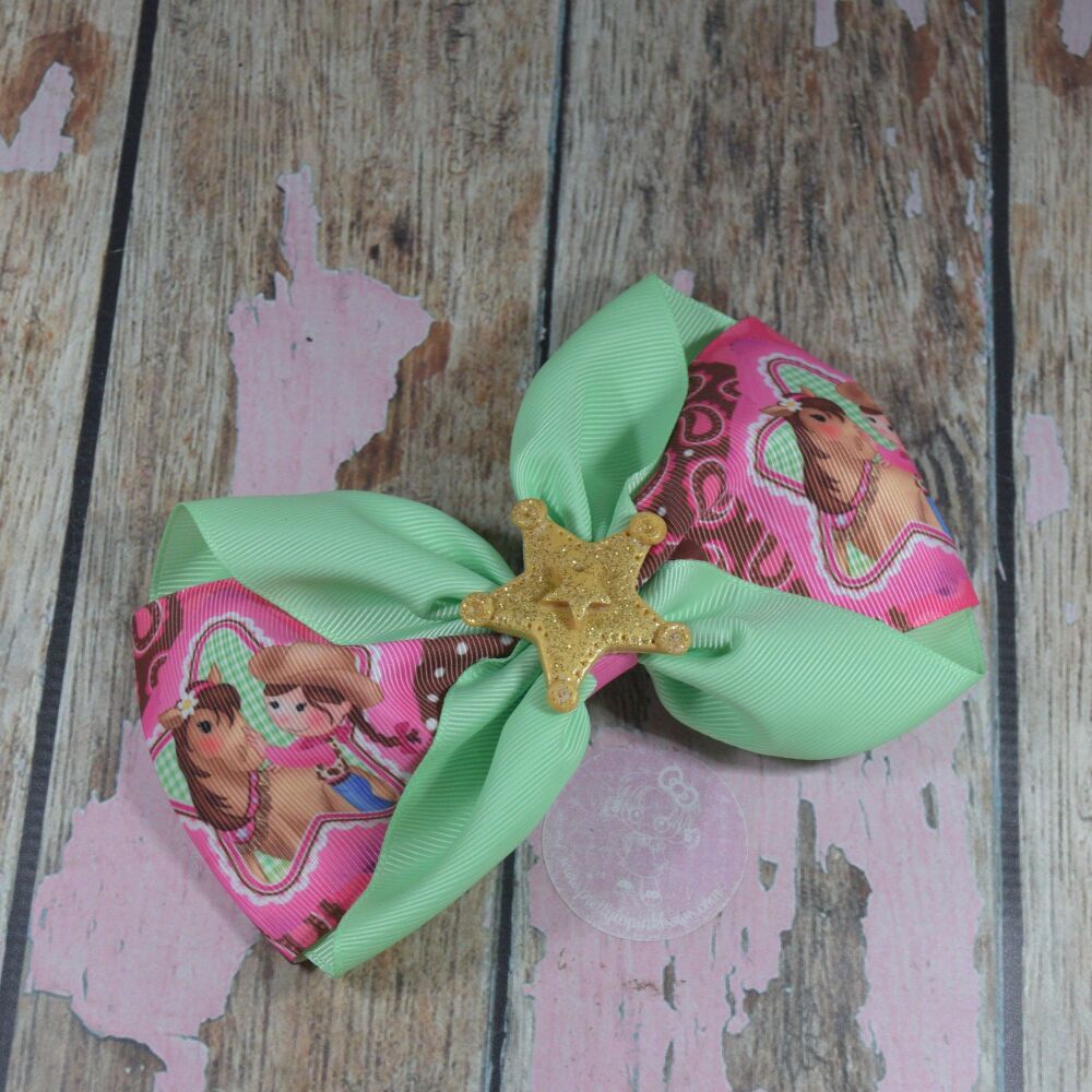 Callie Style Bow - Cowgirl Sheriff