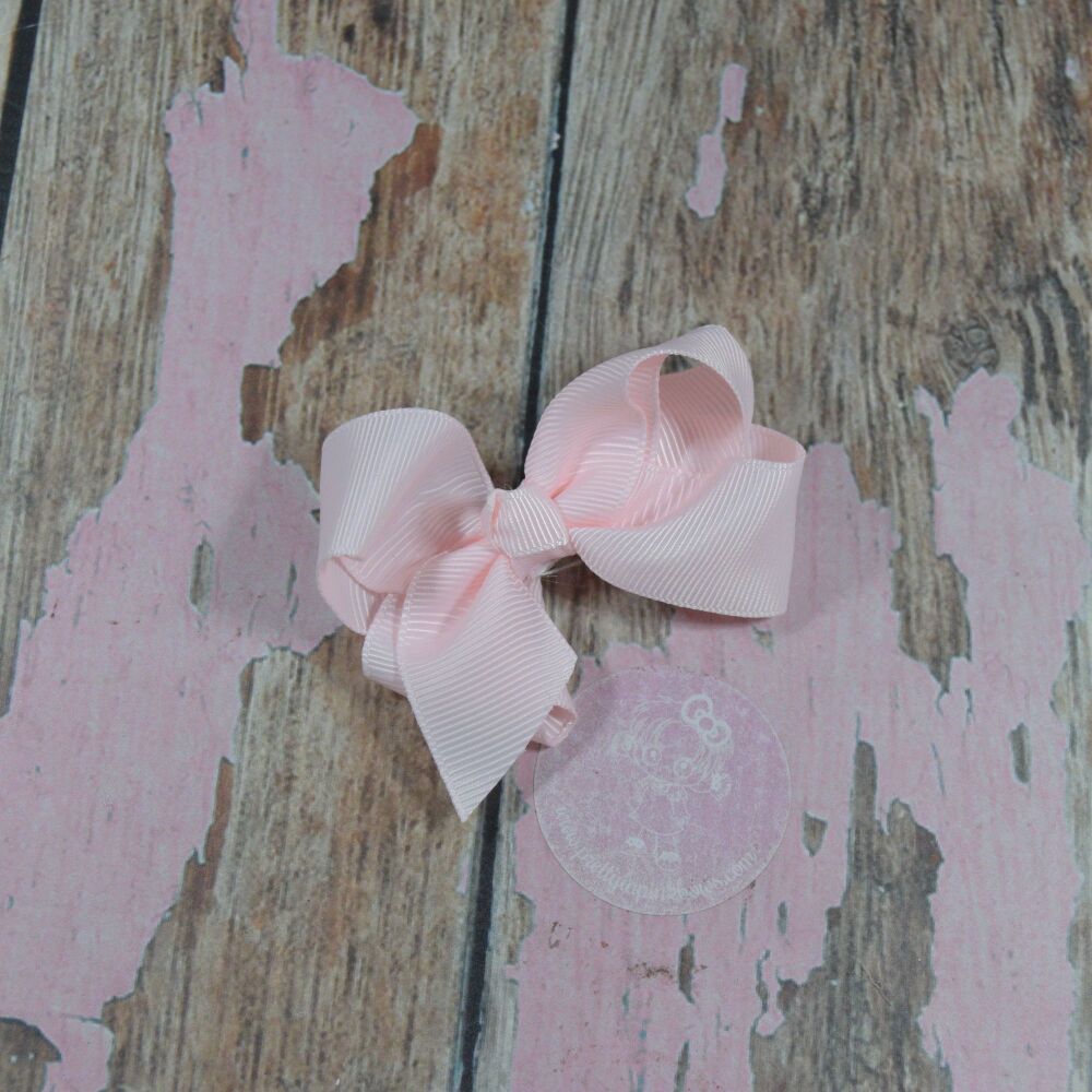 3" Boutique Bow - Powder Pink