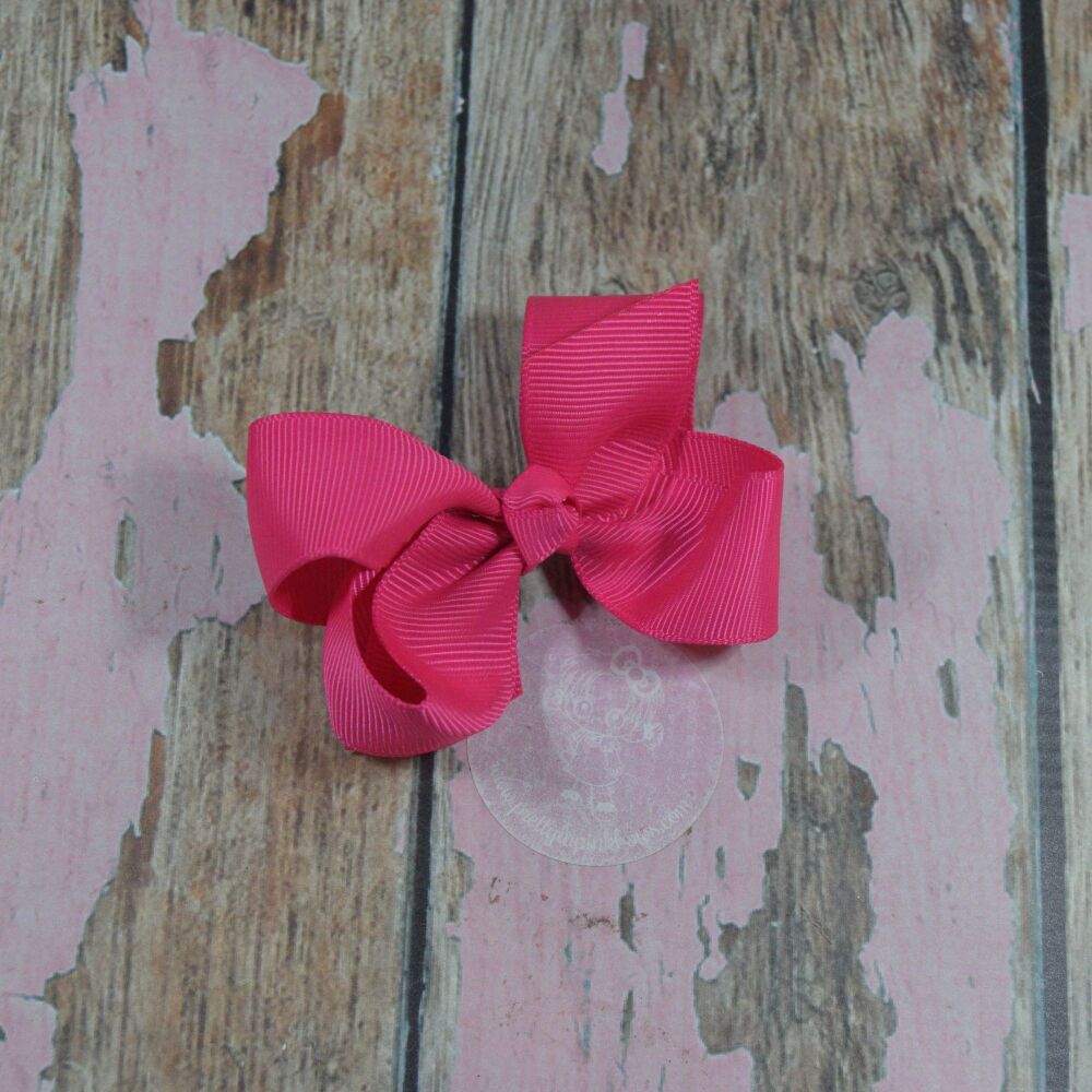 3" Boutique Bow - Shocking Pink