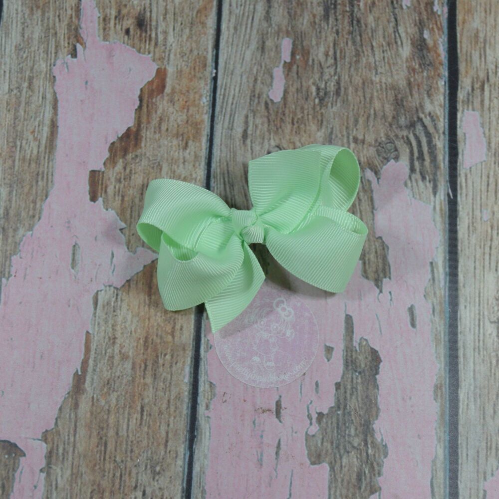 3" Boutique Bow - Pastel Green
