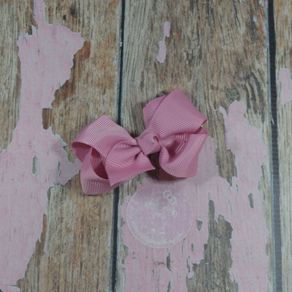 3" Boutique Bow - Wild Rose