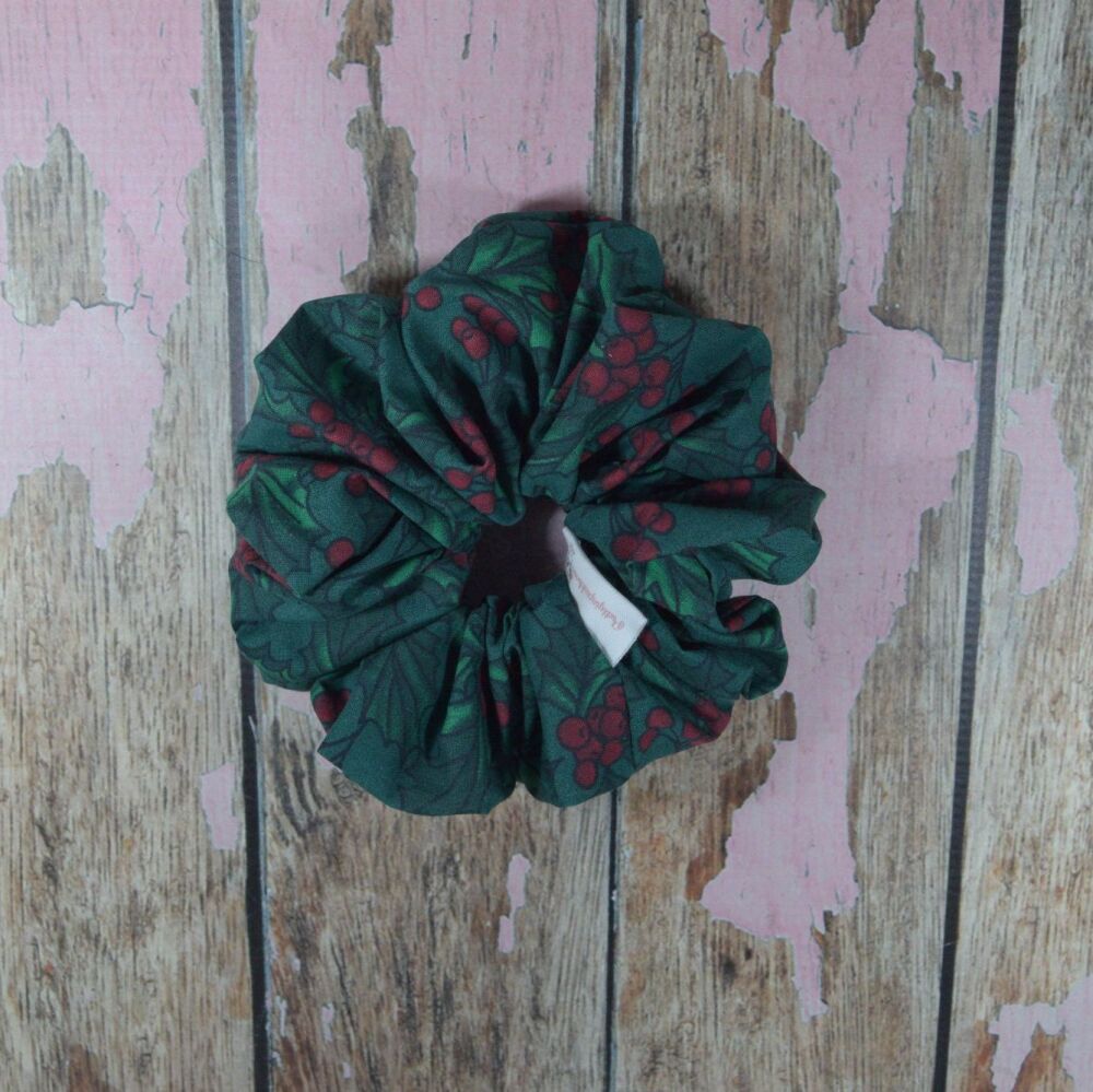 XL Scrunchie - Holly and bright