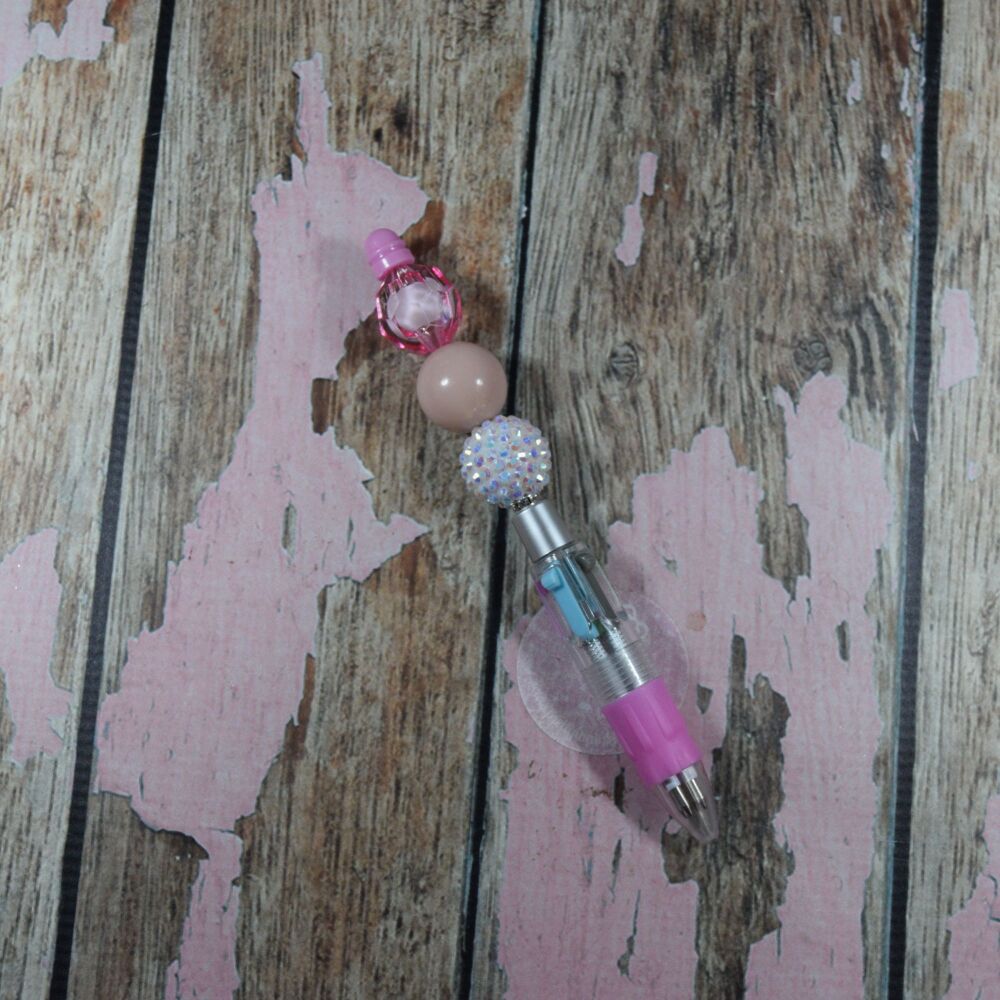 Multi bubble pen - Pink candy, Lattee, White sugar