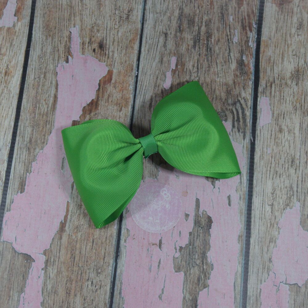 Large Minnie Bow - Classic Green