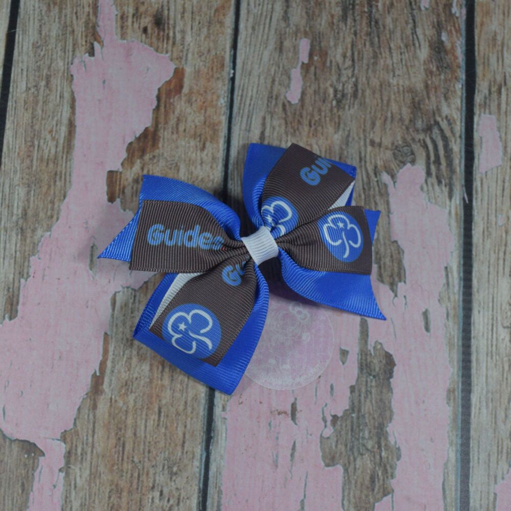 Double layer single loop Pinwheel bow - Guides