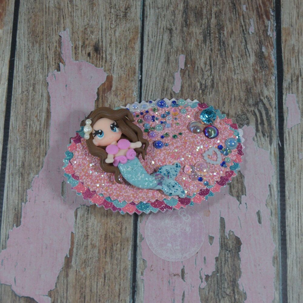 Oval Clip - Mermaid