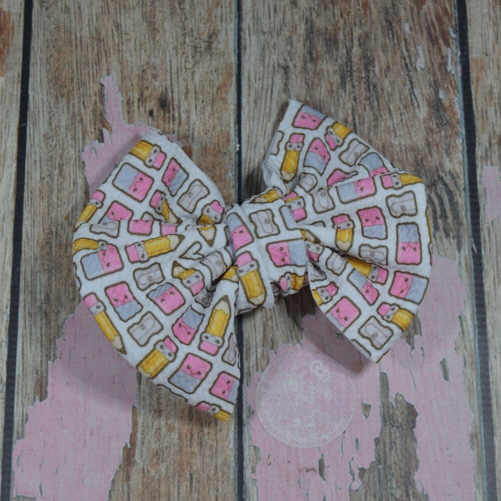 Soft XLarge Minnie Bow - School