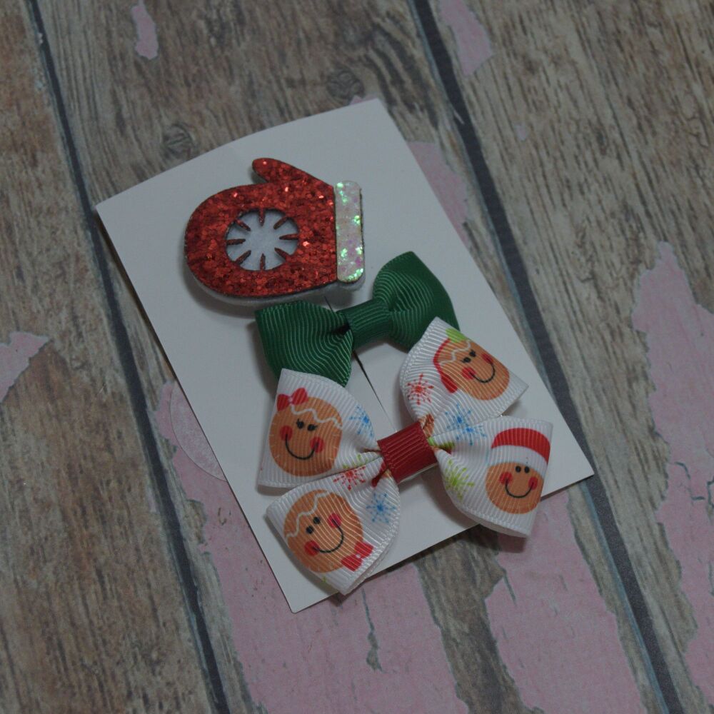 My First Clippie Set - Xmas - Gingerbread mitten