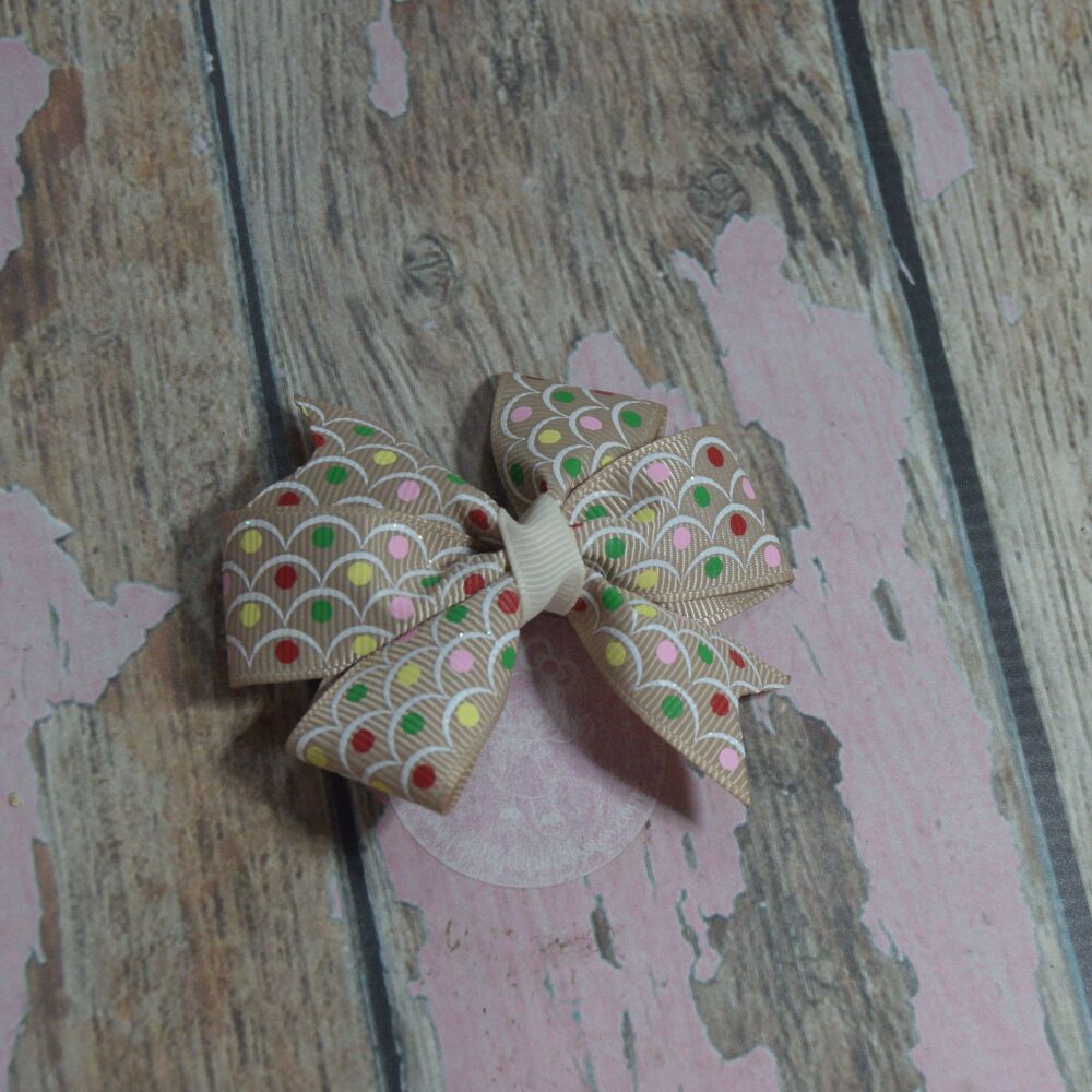 Pinwheel bow - Christmas garlands