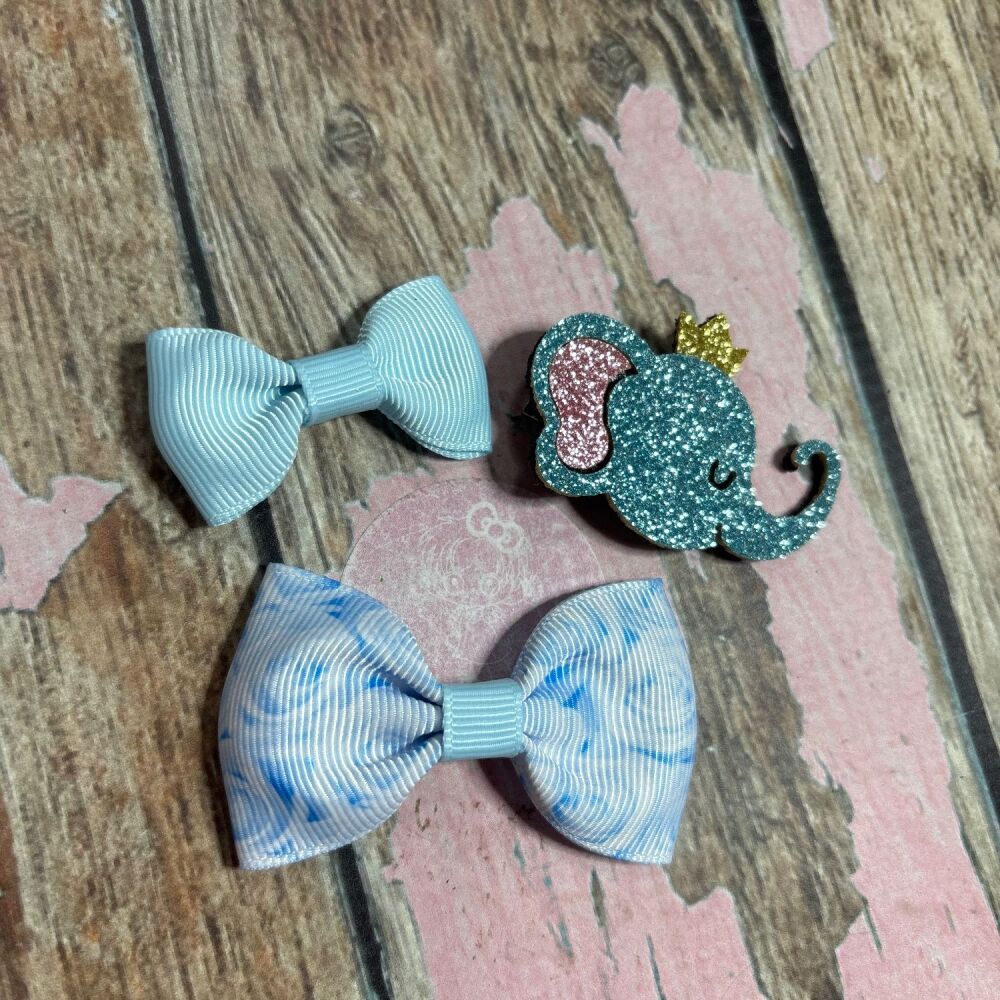 My First Clippie Set - Blue Fumph
