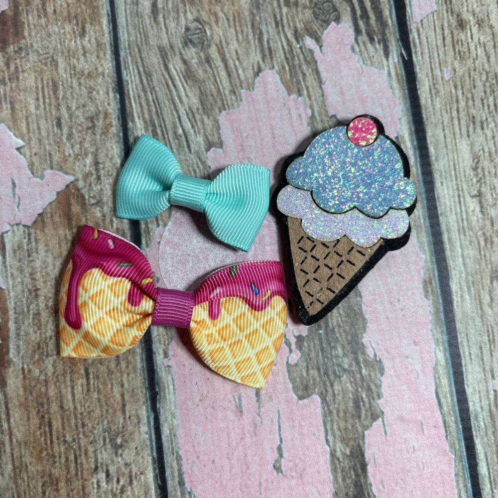 My First Clippie Set - Bubblegum Icecream