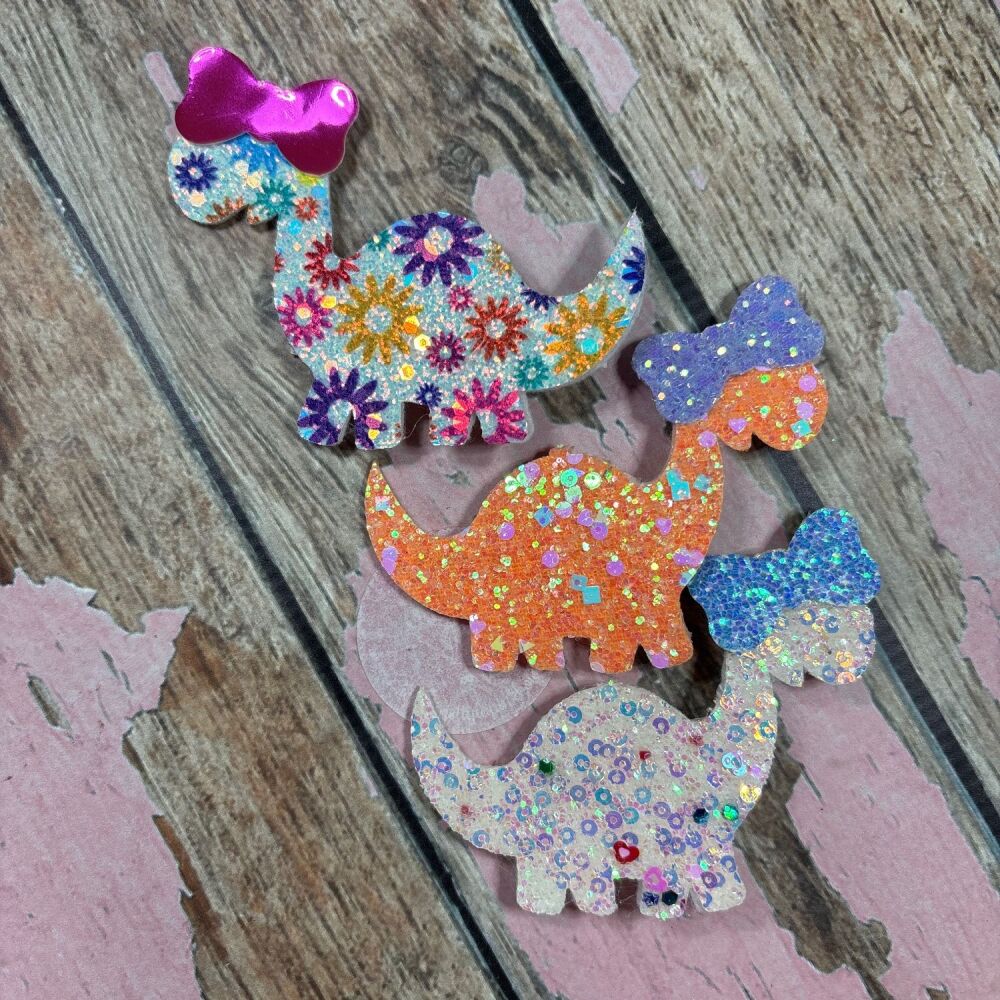 Dinky Dinos - multi colour, Orange, white sprinkles