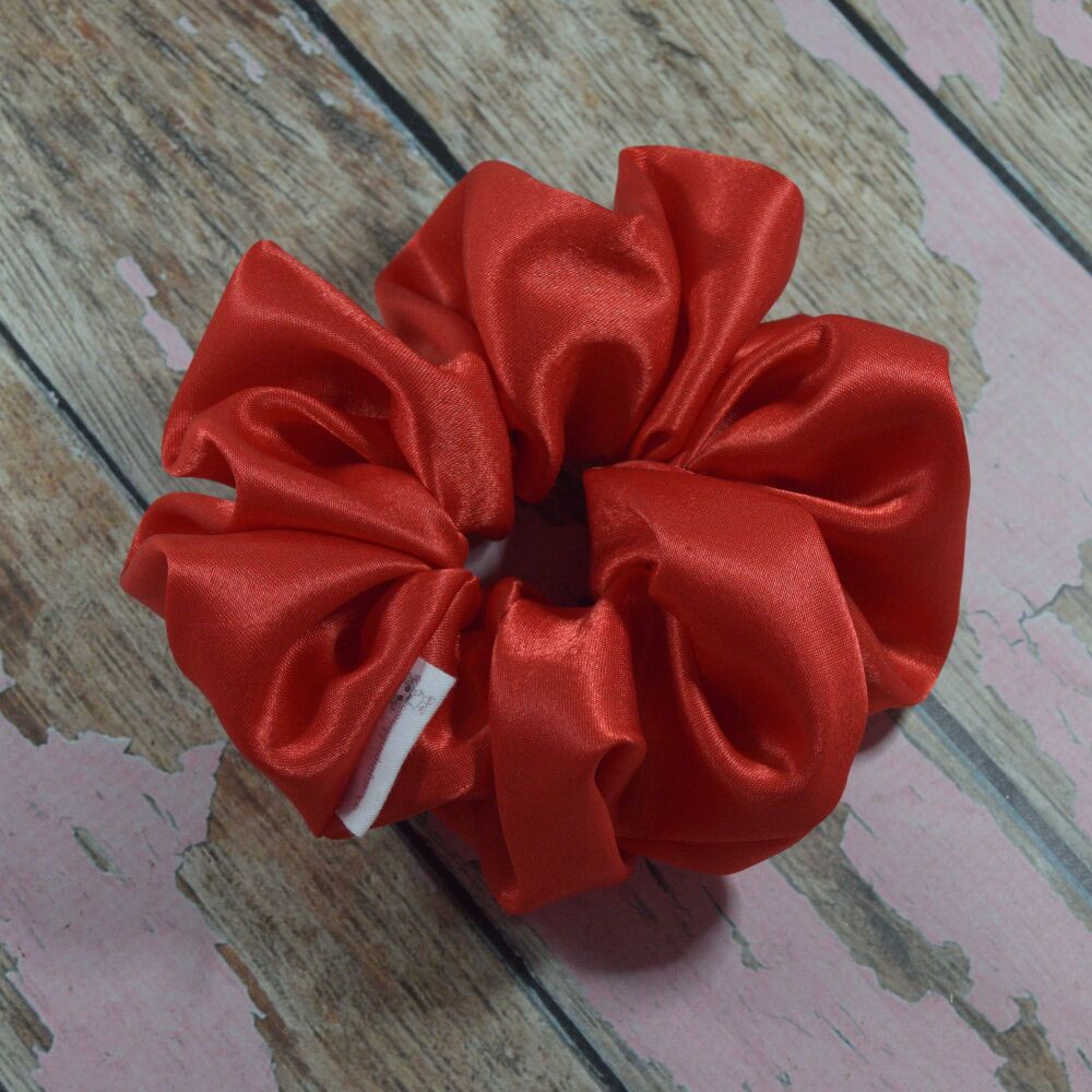 XL Scrunchie - Red Satin