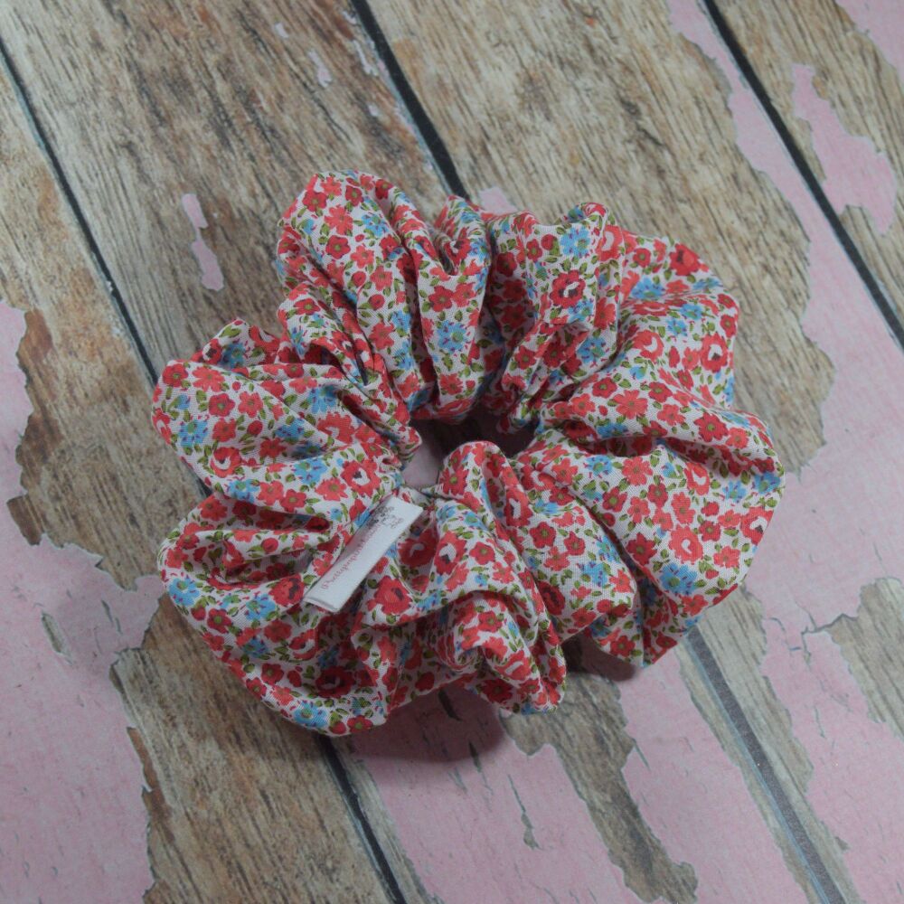 XL Scrunchie - Red Spring