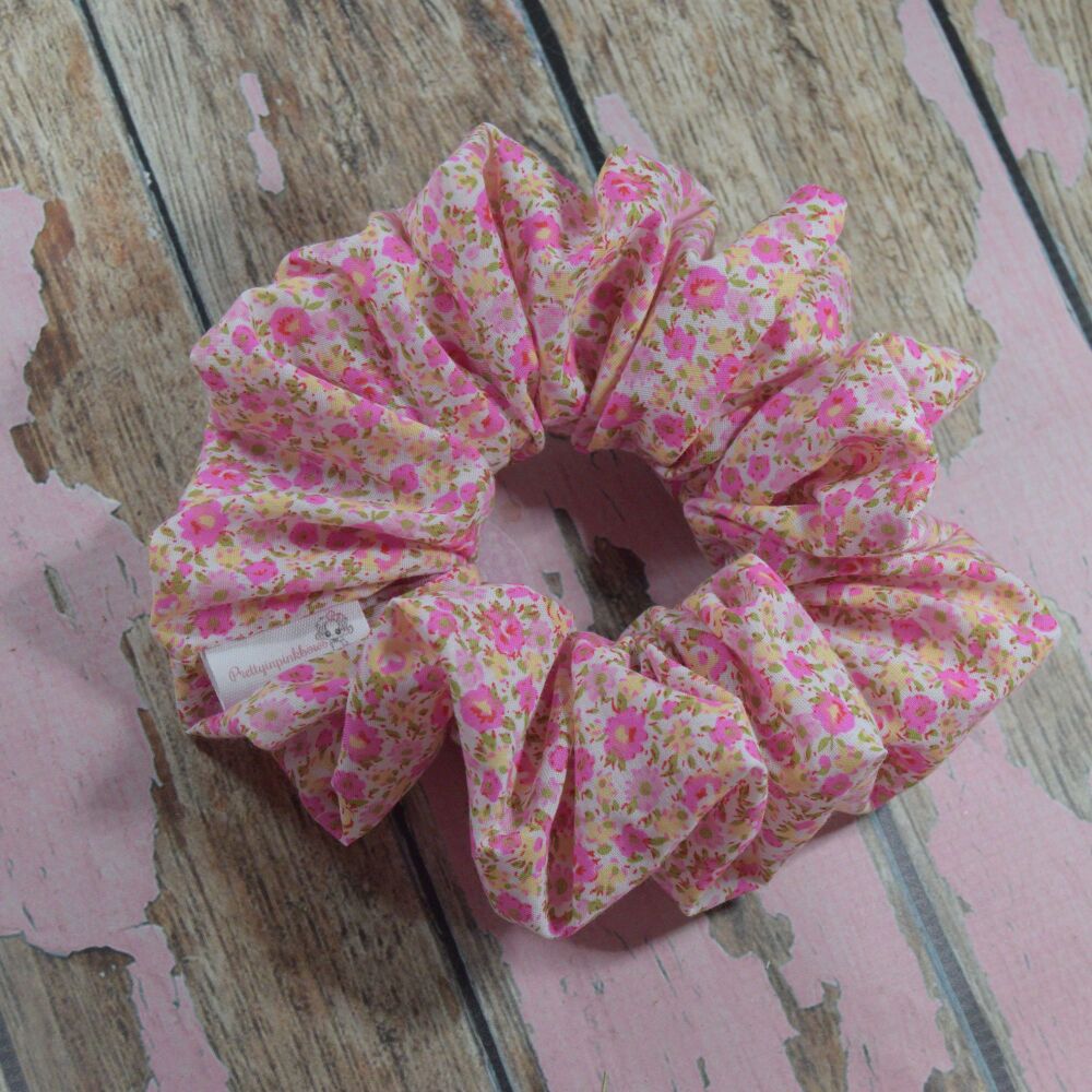 XL Scrunchie - Pink Spring