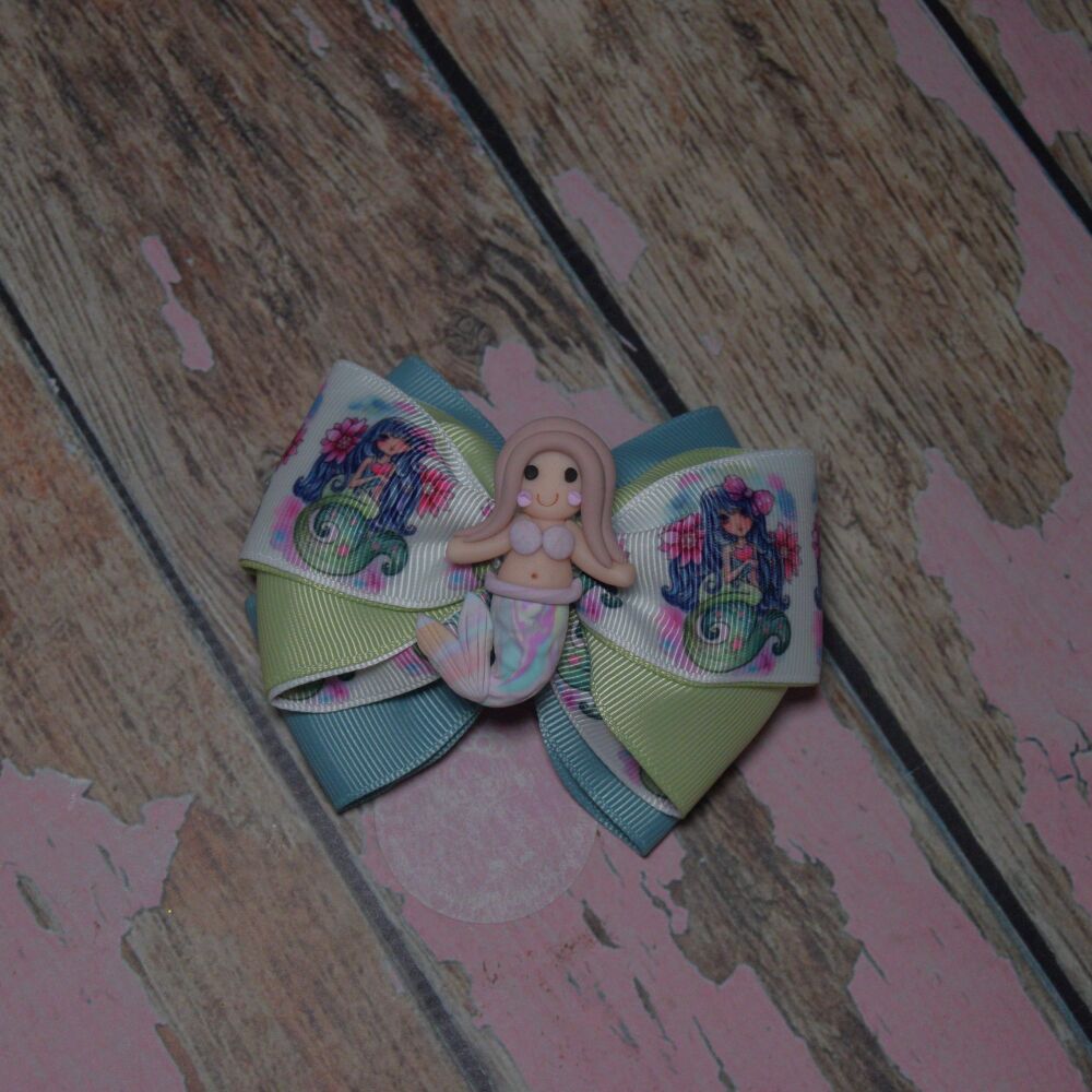 Dragonfly Bow - Mermaid shells