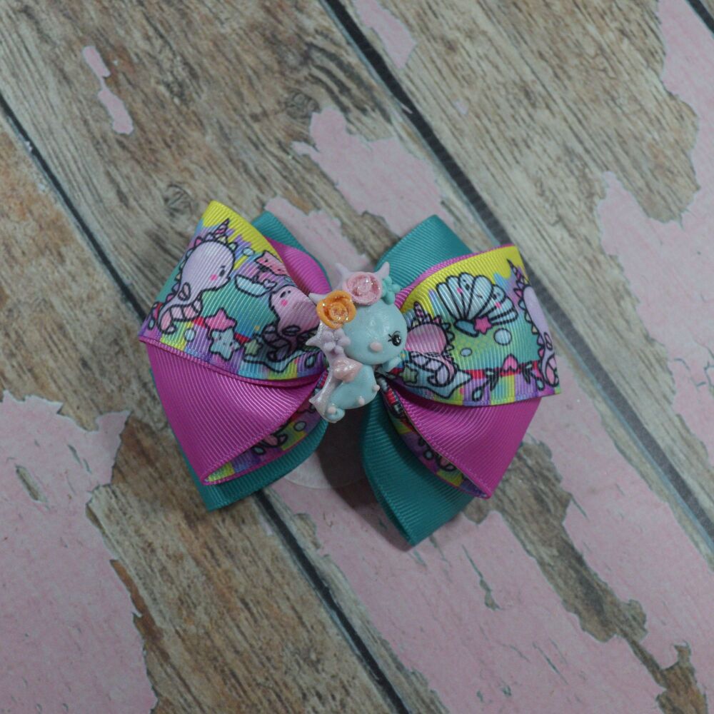 Dragonfly Bow - Sea horse
