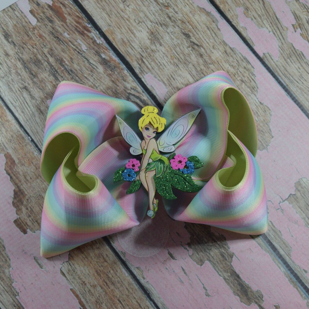 6" Extra Boutique Bow - Tink