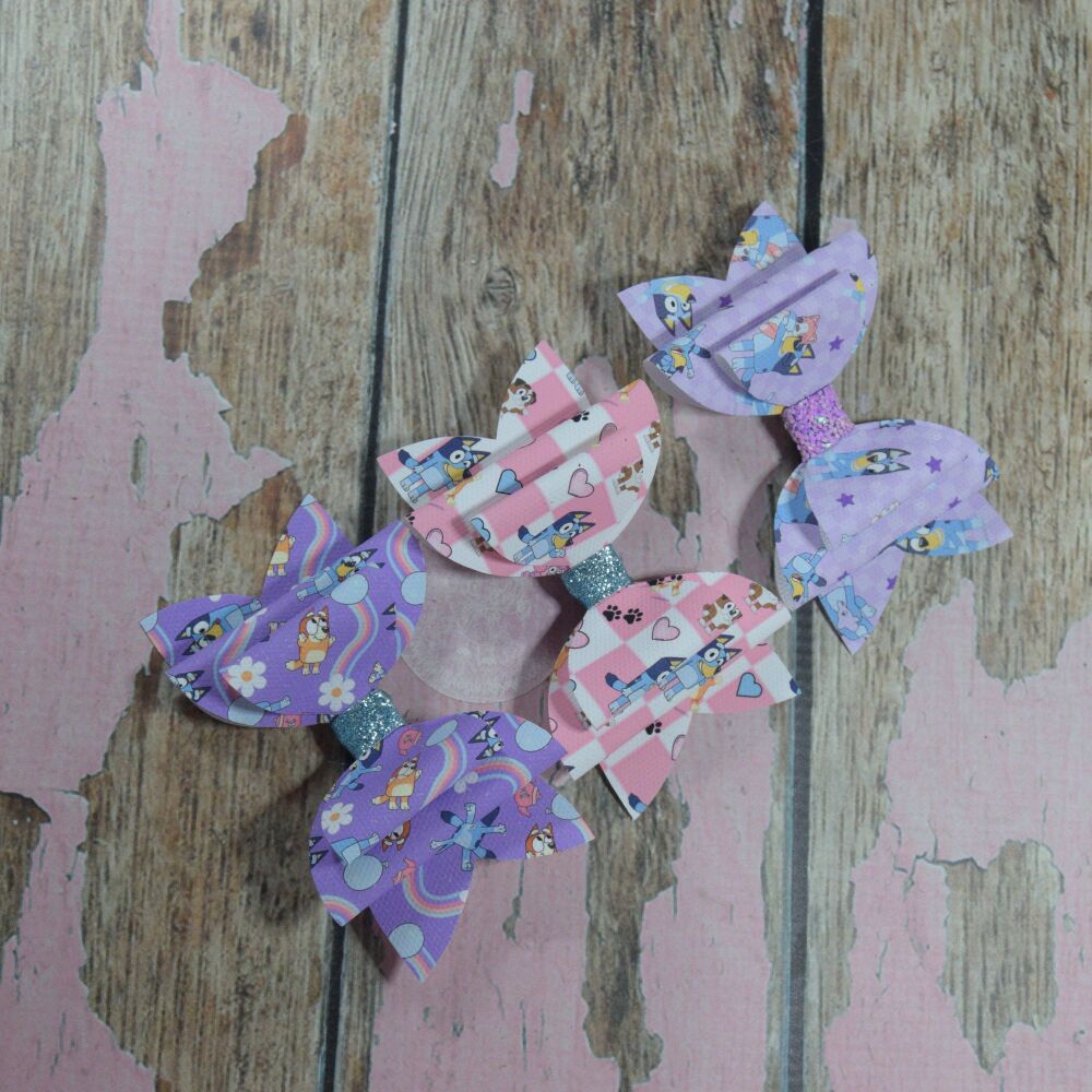 Dolly Bows - Bluey - Lilac, Pink, Purple