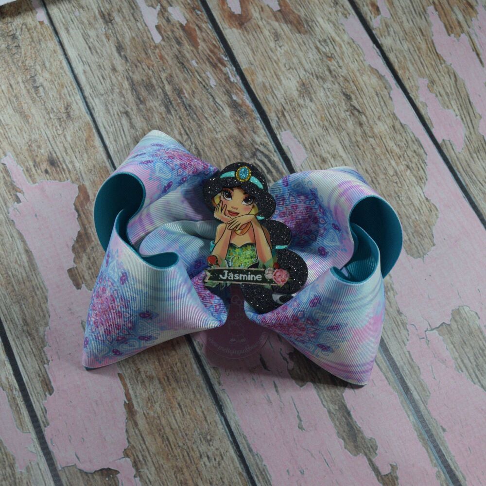 6" Extra Boutique Bow - Jasmine