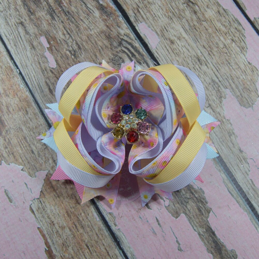 Princess Bow - Pastel Daisy's