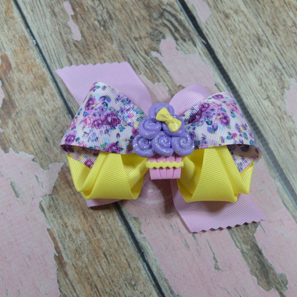 Petal Bow - Cupcake