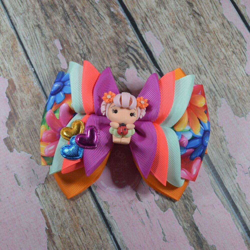 Envelope Bow - Lady Bug