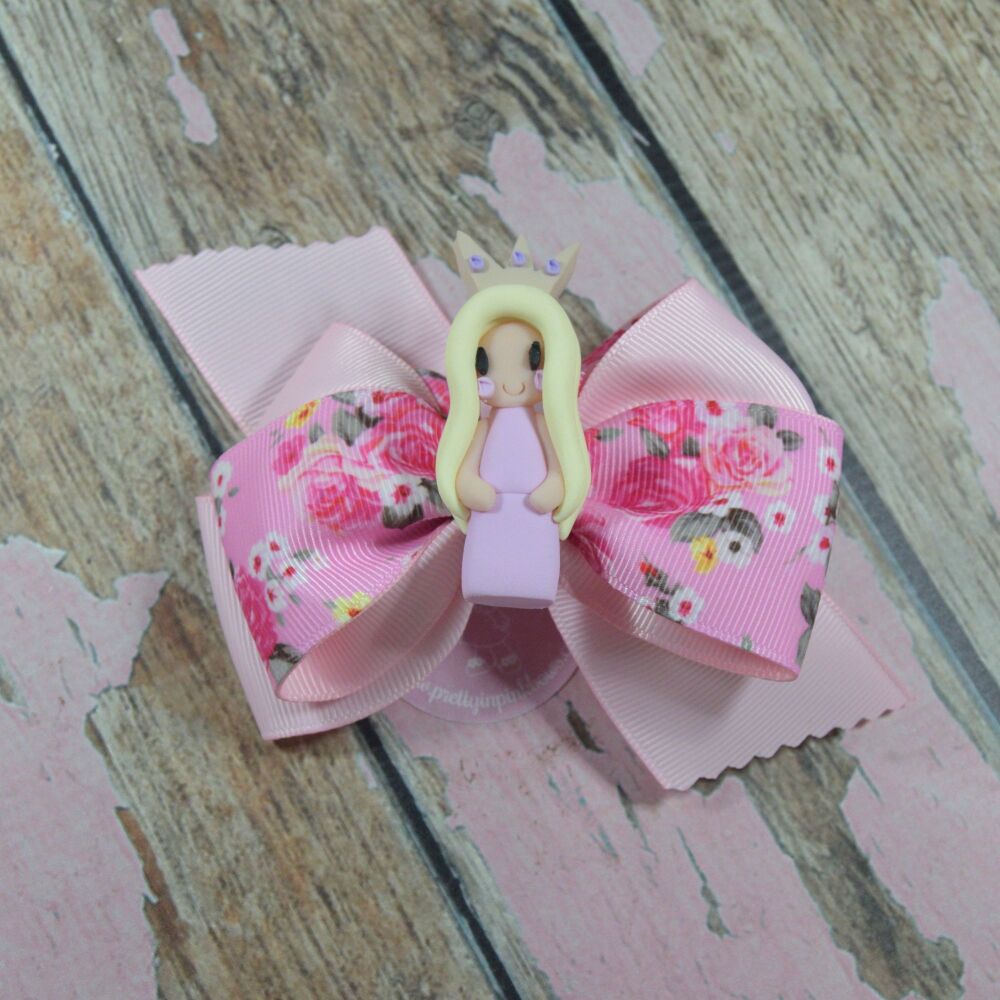 Dragonfly Bow - Peony Princess