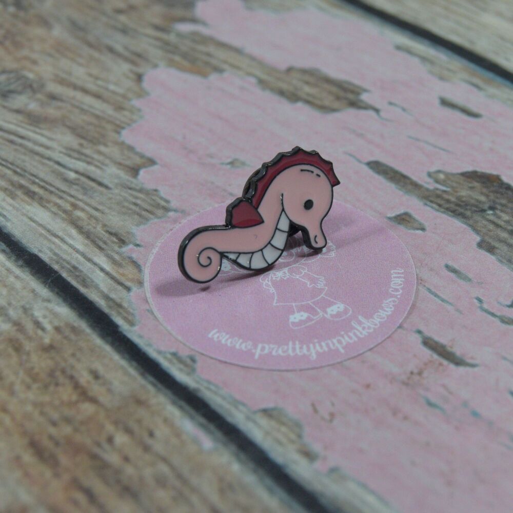 Pin Badge - Sea Horse